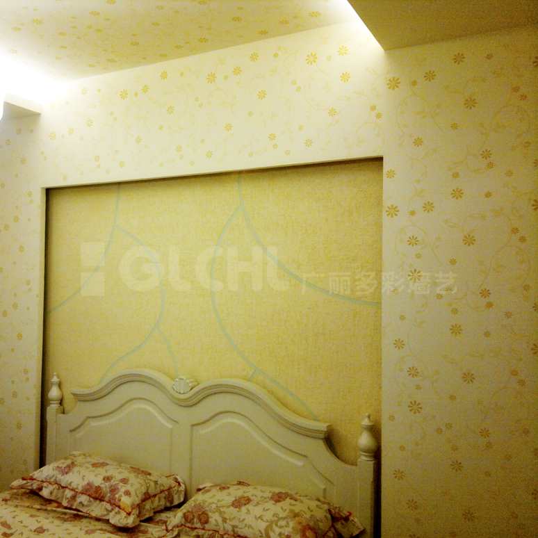 田園風(fēng)格床頭背景